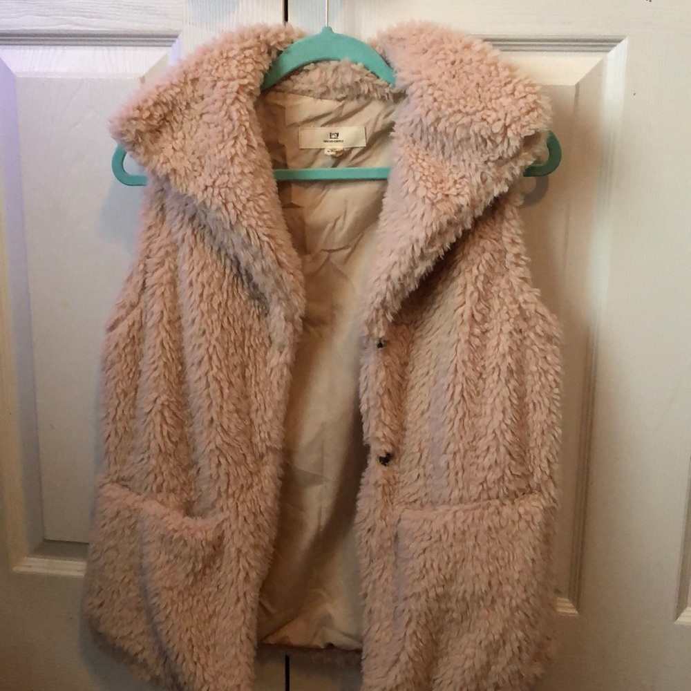 This is a fo fur vest